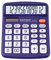 CATIGA Calcolatrice da Tavolo a 12 Cifre Con Ampio Display LCD e Pulsante Sensibile, Doppia Alimentazione Solare e Batteria, Funzione Standard per Ufficio, Casa, Scuola, CD-2786