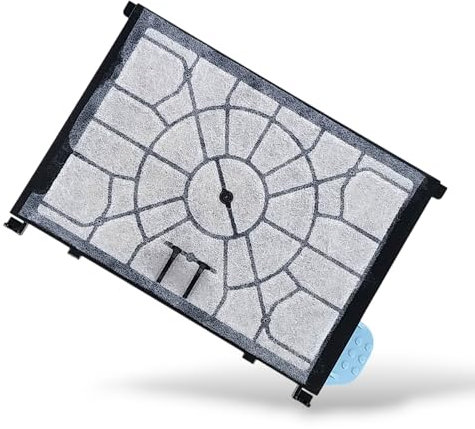 DL-pro Filter Motorschutzfilter für Bosch Siemens 577117 00577117 Vormotorfilter 161x113mm mit blauem Clip für Staubsauger