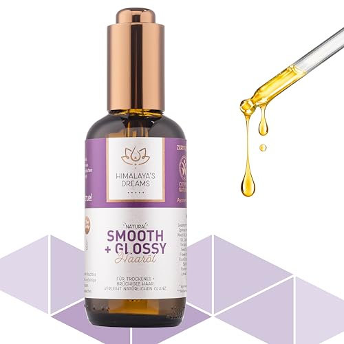 Himalaya´s Dreams Haar öl, Bartöl [PERFEKTE HAARKUR], 100ml, inkl. praktischer Dosierpipette - vegane Naturkosmetik mit Arganöl, Bio-Sesamöl, Jojoba, Hagebuttenkernöl