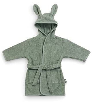Jollein Baby-Bademantel 1-2 Jahre - Ash Green