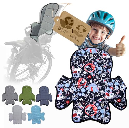 Ersatzbezug kompatibel mit Römer Jockey Kinderfahrradsitz Mod5 | Weiches Ersatzpolster, Sitzbezug, Waschbar bei 30°C (Eule $9)
