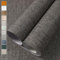 WADILE Selbstklebende Tapete, Klebefolie Leinenoptik Wandtapete für Wand, Möbel, Küche – Textil Tapete Wandfolie Struktur Tapete, Dekofolie für Wohnzimmer, Schrank, und mehr Anthrazit, 40CM X 5M