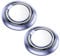 Jagowa 2-Pack Magnetic Phone Ring Holder & Stand - 360° Adjustable Loop for Car Mount - Compatible with All Smartphones - Purple