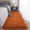 Aspire Homeware Rugs Living Room - Rust Area Rugs for Bedroom 80x300cm Anti Slip - Modern Super Soft Thick Pile Fluffy Shaggy Rug Non Shedding
