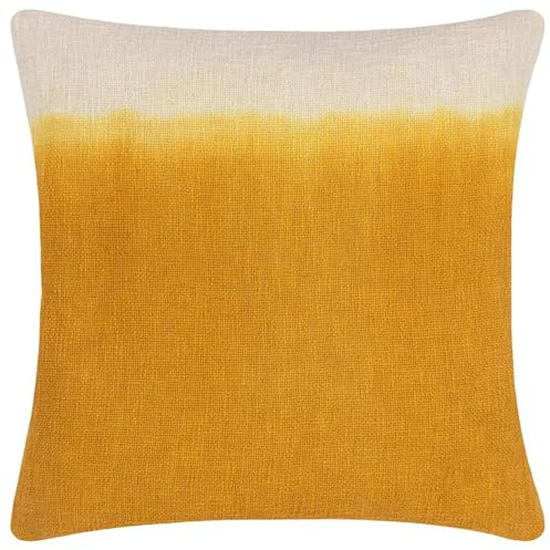 furn. Mizu Square Cushion Cover,Ochre,50 x 50cm