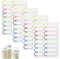 64pcs Waterproof NameLabels Baby Bottle Labels for School Daycare,Safe Self-Adhesive NameLabels Stickers,Waterproof Pantry Labels for Jars Food Containers,Kids Name School,Home,Office Supplies