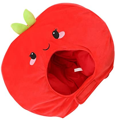 MERRYHAPY Apfelhut Apfel Hut Anziehhut Festival-party-requisite Äpfel-hut-requisite Osterkostümzubeh?r Halloween-partykostüm - Cosplay- Kostüm Kind Plüsch Das Foto Abschlussball