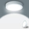 Yexati Pack 1x Panel LED Circular 15W 1800LM, Plafon Superficie LED Redondo 6500K Color Blanco Frío, Driver Incluido. IP44 Angulo 120 para Dormitorio Cocina Salon Baño Comedor Pasillo 170 * 28Hmm