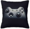 MELPHI Gaming Controller Muster Druck quadratisches Kissen kann in jedem Zimmer, Schlafzimmer, Gästezimmer, Kinderzimmer verwendet werden