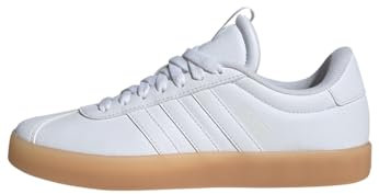 adidas Women's VL Court 3.0 Schuh Cloud White/Cloud White/Gum 38 2/3