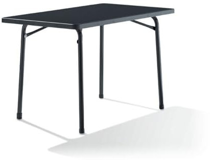 möbelando Klapptisch >220/ G KT< in Schiefer anthrazit, mecalit®-PRO - 115x72x70cm (BxHxT)