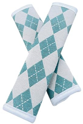 maikeduo Autogurt Polster, 2 Pack Gurtpolster Auto Autogurtpolster Erwachsene Sicherheitsgurt Polster Autogurt Polster Gurtschoner Schulterpolster (Grün,M)