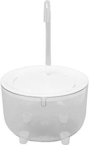 Fontana per Gatti a Forma di Rubinetto, Fontana Automatica per Gatti Super Silenziosa, Coperchio a Conchiglia Ispessito, per Gattini Domestici