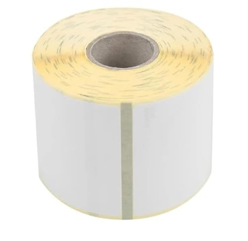 Date Code Genie Removable Labels Plain - 2x4 (2x250) | Peels cleanly off containers without leaving sticky residue, streamlining kitchen clean-up and food safety prep.