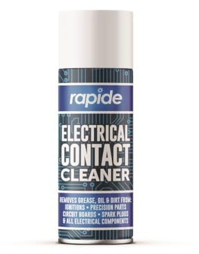 Electrical Contact Cleaner Spray 200ml Maintenance Spray with Straw - Fast Drying - Removes Dirt, Flux Residue - Cleaning & Protecting Electrical Components