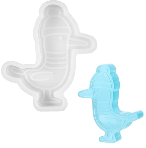 Möwe Silikonformen Gießformen Gips, Silikonform Vogel, Gießform Vogel, Silikon Gießformen Silikonform Leuchtturm für DIY Kerzen, Gips, Handwerk (Hut Möwe)