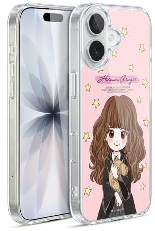 Head Case Designs Offizielle Harry Potter Hermione Granger Deathly Hallows XXXVII Gelhülle [Militärischer Schutzgrad] Kompatibel Mit Apple iPhone 17 Und Kompatibel Mit MagSafe