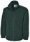 Giacca in pile con zip integrale, stile classico, ideale per sport, lavoro e tempo libero Bottle Green Medium