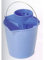 Plastiken 6213L CELESTE - Cubo fregona redondo 13 l. asa metalica