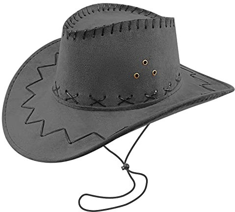HMILYDYK Cowboyhut für Kostüme und Verkleidungen, breite Krempe, Western, Cowgirl-Hüte