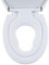 AQUALONA® Premium Thermoplastic Family Toilet Seat Soft Close Hard-Wearing Seat with One Button Hinge Release, Easy to Clean and Install with Universal Fittings, (Family Seat)