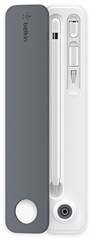 Belkin Etui mit Standfuß (für den Apple Pencil) weiß/grau