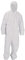 PACKAGING AND DISPOSABLES Disposable Coveralls Overalls Boilersuit Hood Painters Protective Suit (White) (1, Small)