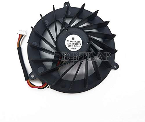 DBTLAP Ventilador de la CPU del Ordenador portátil para Sony Vaio VPCL11M1E 300-0001142 VGC-JS UDQF2RH55DF0 UDQF2RH53DF0 UDQFZRH06DF0