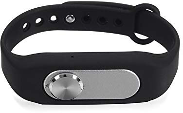 C- Videoregistratore Digitale da Polso Cinturino Registratore Audio Orologio da Polso USB Registratore di Suoni Ricaricabile Bracciale Dittafono per lezioni Incontro Classi di intervista,8g