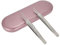 Tweezers Storage Box, Professional Portable Empty Organizer Case for Eyelash Extension Grafting Tweezers Beauty Makeup Tools(Rose Red)