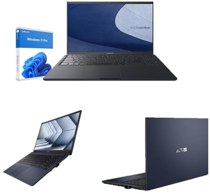 Notebook Asus Expertbook Intel i7-1355u 5 Ghz 15,6 Full Hd, Ram 24Gb Ddr4, Ssd Nvme 512Gb, Hdmi, Usb 3.0, Wifi,Bluetooth, Webcam, Windows 11 Pro, Tastiera Retroilluminata
