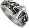 1stück Retro Multi-elemente Finger Aus Silber Für Herren Stilvolles Design Mit Pilz Und Sternen Perfektes Für Freunde
