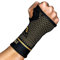 INDEEMAX 1 Paar Kupfer Handgelenkbandage, Handgelenk Bandagen mit Daumenschlaufe für Deman und Männer, Bandage Handgelenk für Linderung von Karpaltunnel, Arthritis und Anderen Schmerzen