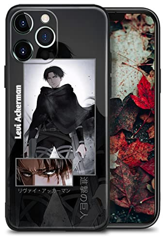 Levi Ackermann wasserdichte Manga Handyhülle - Anime-Muster & stoßfest für iPhone 11