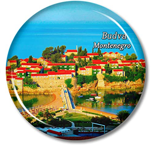 Montenegro Budva Magnet Kühlschrankaufkleber 2,28 Zoll