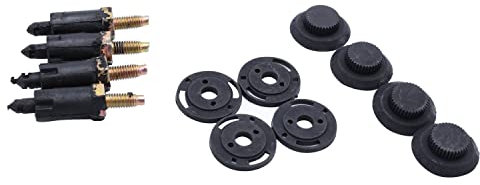 SHLPDFM 4 x Motorabdeckung Clips Halter Befestigung für PEUGEOT 2.0 HDI