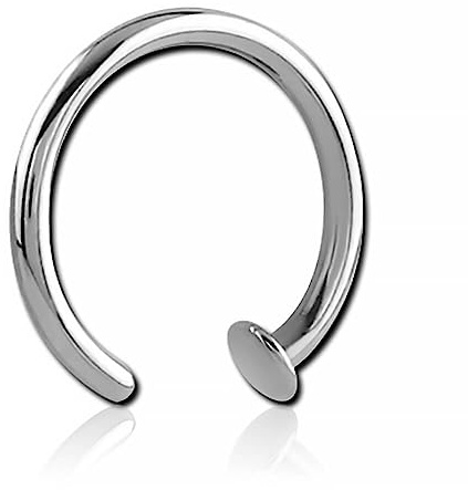 Inoki - Nasenring aus Titan - Drahtstärke 1 mm, Durchmesser 7 mm