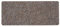 Astra Fußmatte innen 25x60 cm beige - Schmutzfangmatte rutschfest – Türmatte wasserabweisend – Rib Line strapazierfähiger Fußabtreter antistatisch
