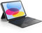 Dracool Keyboard Case for iPad 10th Generation Case with Keyboard Magnetic Detachable Two-Piece Design Magic Style Keyboard Folio Multi-Touch Trackpad Backlit Slim for iPad 2022 UK English - Black