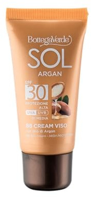 Bottega Verde - SOL Argan - BB Gesichtscreme - schützend - SPF30 hoher Schutz (25 ml) - mittel