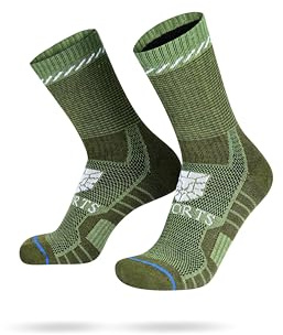 SWORTS THERMO MERINO SOCKS (X-Warm) Winter Laufsocken mit Merinowolle & Fleece (Premium Funktionssocken)