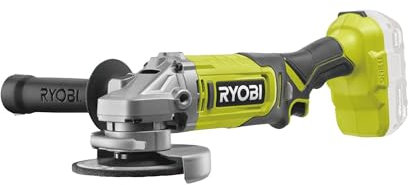 Ryobi Smerigliatrice angolare a batteria 18 V ONE+ RAG18125-0, diametro disco 125 mm, senza batteria e caricatore