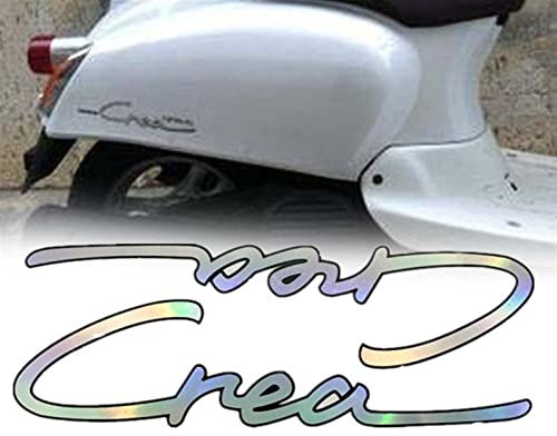 FLYIFE Motorrad Roller Körper Verkleidung Aufkleber Aufkleber Für H&onda AF54 Crea AF24 Giorno Aufkleber Aufkleber CREA Logo Zubehör