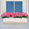 SOMYTING 10 Bündel Künstliche Balkonblumen Wie Echt Balkon Künstliche Blumen Außenbereich UV-beständig Wetterfest Künstliche Balkonpflanzen Balkonblumen für Haus Fensterbank Hochzeit Dekor(Rose rot)