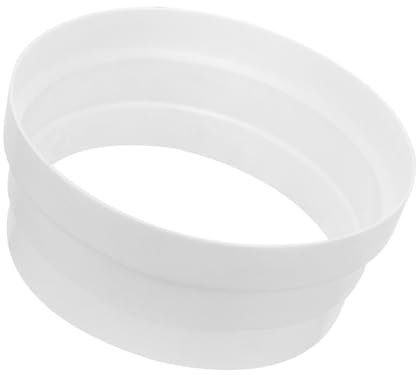 OSALADI Conector De Ducto De Secadora Adaptador De Reducción Para Ventilación De Cocina Accesorio De Resistente La Oxidación Instalación Sencilla y Eficaz Previene Filtraciones De