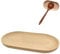 Reposa Cucharas, Soporte para Cucharas de Cocina de Madera Retro Natural Reposacucharones de Cocina para Cubiertos para Espátulas Cucharas Pinzas y Más Utensilios de Cocina - Marrón Claro