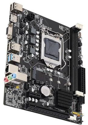 B75 MS A 155 Computer-Motherboard mit DDR3-Speicher, NVME M.2, WLAN, USB3.0 & 3.0 – Hochleistungs-Motherboard-Mainboard für Gaming und Workstations