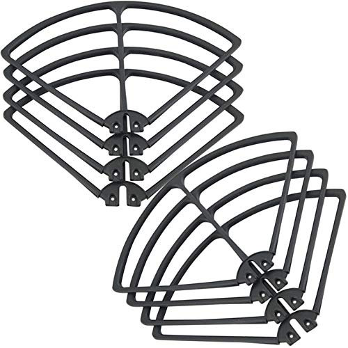 Zubehör für Drohnenpropeller Drohnenrahmen Propeller Guard Blade Schutz/For SJR/C SJRC S70W S70 RC Quadcopter Drohne/For Heilige HS100 HS100G Ersatzteile(8pcs Black)