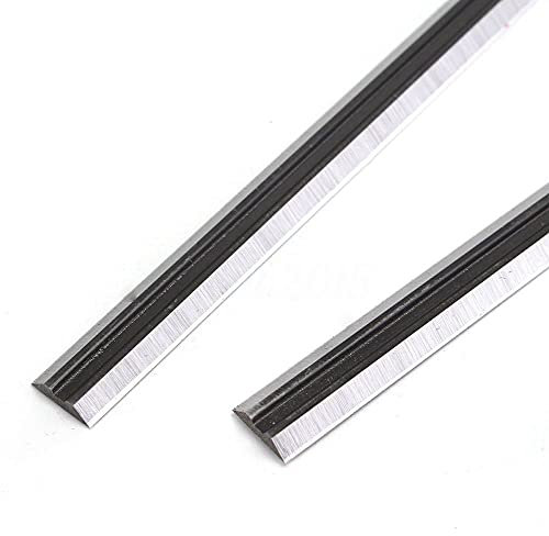 12 Inch Planer Blades Knives for Makita 2012NB 2012 Planer High Speed Steel Woodworking Tool Set of 2 Blades for Precision Cutting