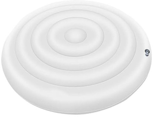 Housse de Spa Gonflable, 165 cm, Ronde, avec Valve de gonflage et dégonflage faciles, Coupe-Vent, imperméable, Anti-Neige et isolée.